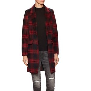 Eleven Paris XS Plaid Coat